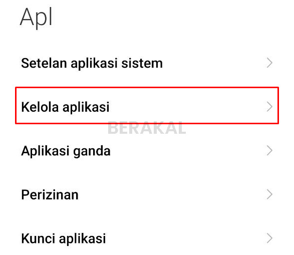 Kelola Aplikasi HP