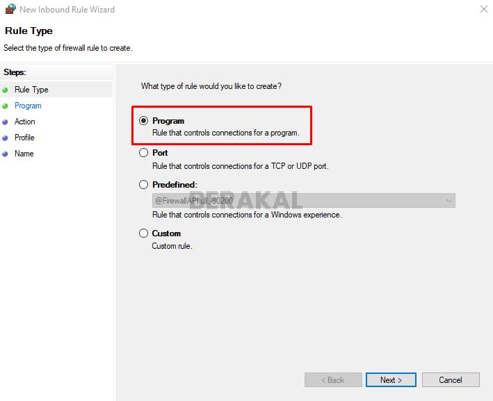 cara block installer dengan firewall windows 10