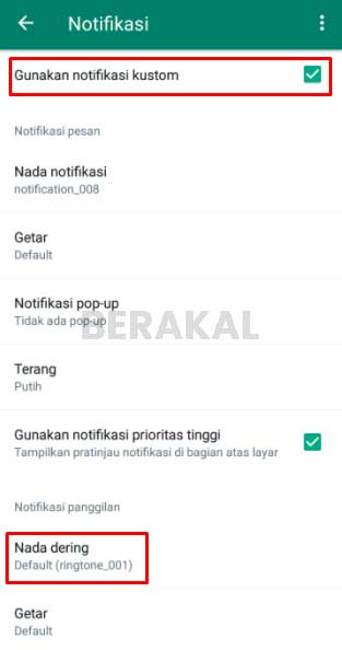 cara menonaktifkan panggilan telepon