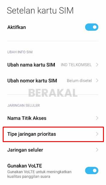 tidak terdaftar di jaringan indosat