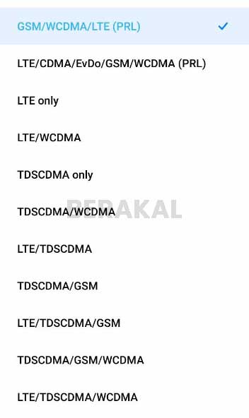 tidak terdaftar di jaringan xl