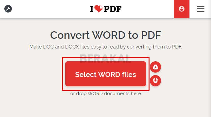 Buat file PDf dari Doc