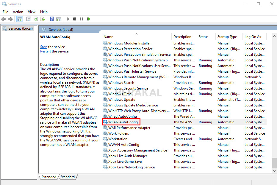 WLAN AutoConfig