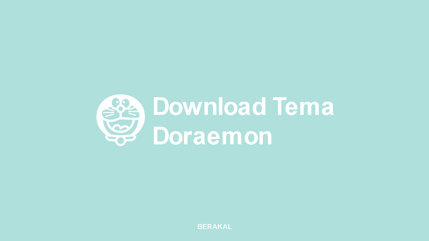 Download Tema Doraemon Tembus Semua Aplikasi