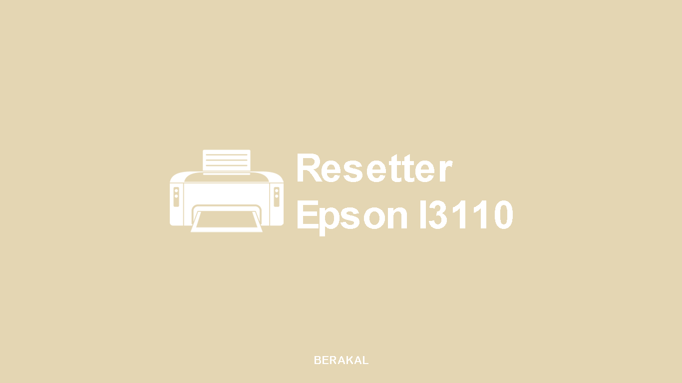 Resetter Epson l3110