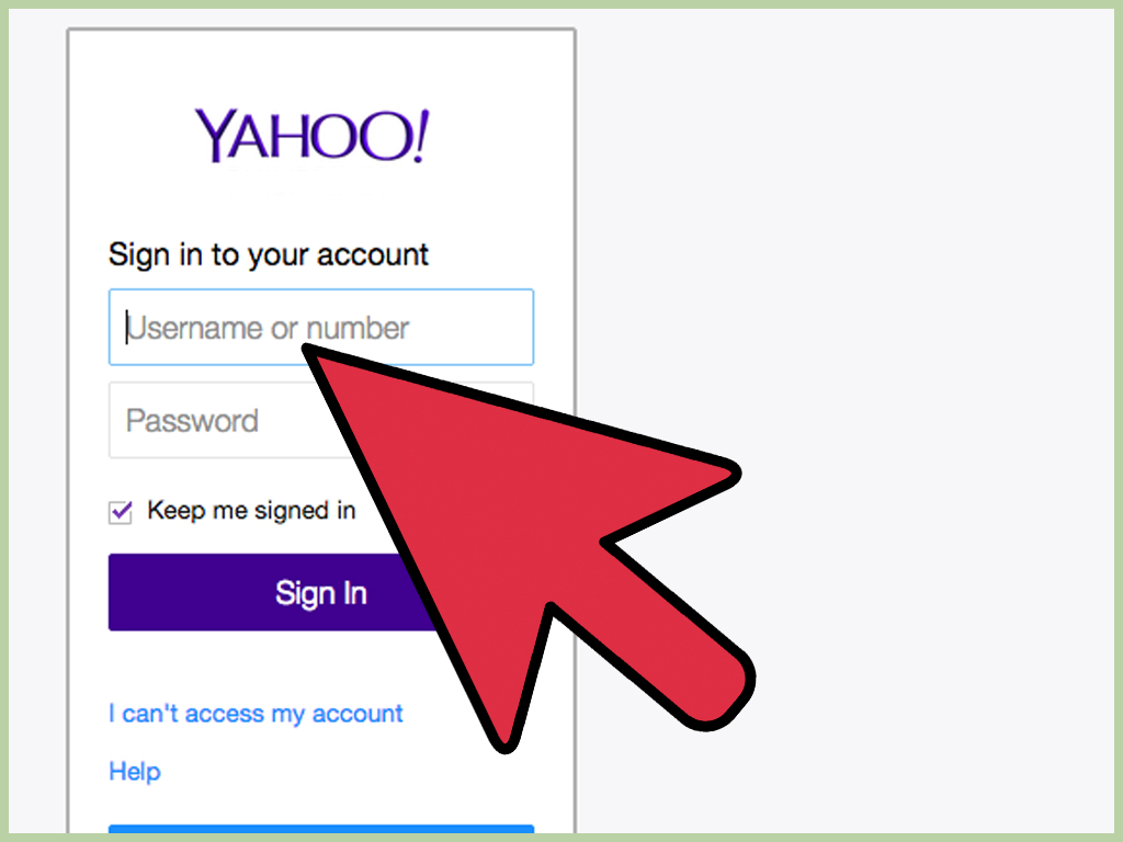 Setelah membuka aplikasi tersebut, segera kunjungi situs Yahoo. Masukkan alamat website Yahoo dengan baik dan benar.