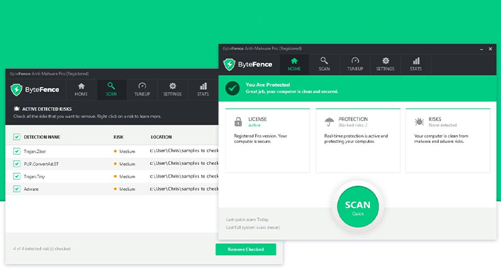 Daftar Bytefence License Key Anti Malware Gratis