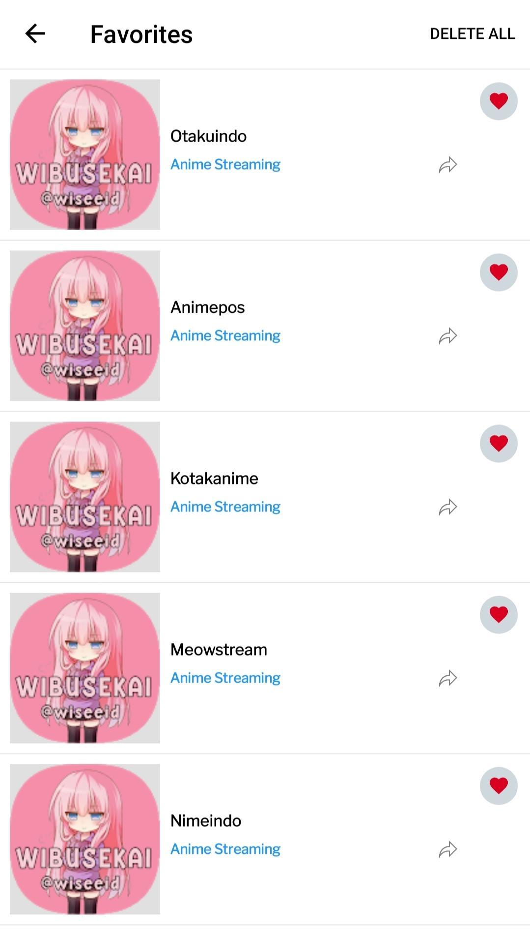 Fitur APK Cuaca Anime Wibu