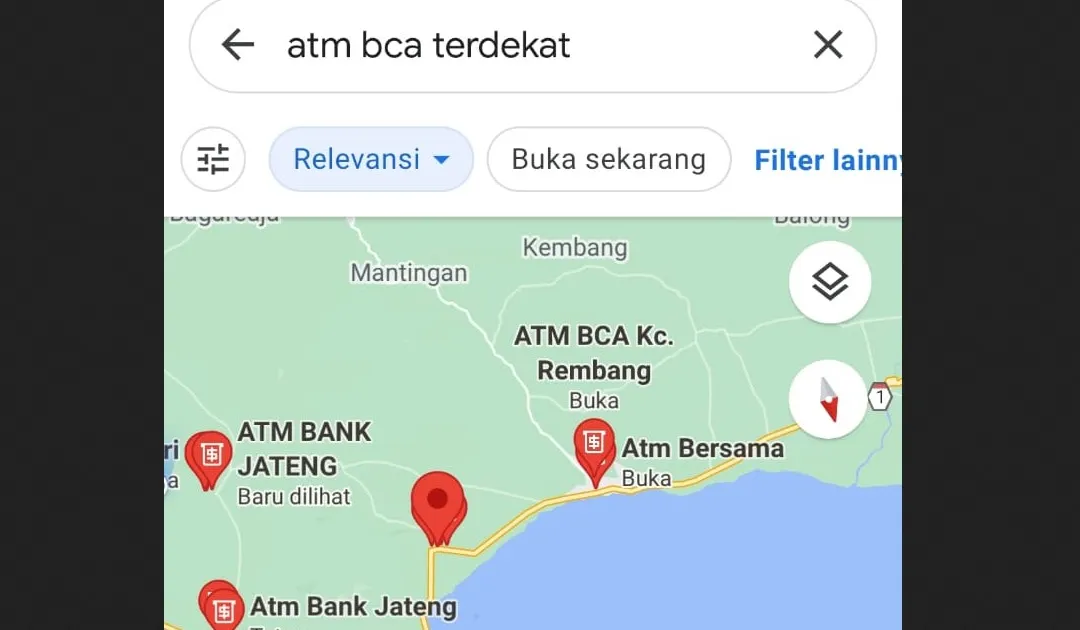 Ketik ATM BCA terdekat