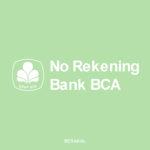 No Rekening BCA