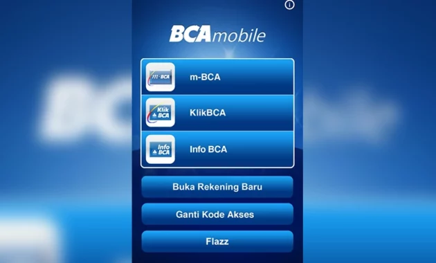Unduh atau pasang Mobile BCA terlebih dahulu. Biasanya pendaftaran akun dilakukan langsung ke kantor cabang BCA. Jadi pastikan Mobile BCA sudah terdaftar terlebih dulu.