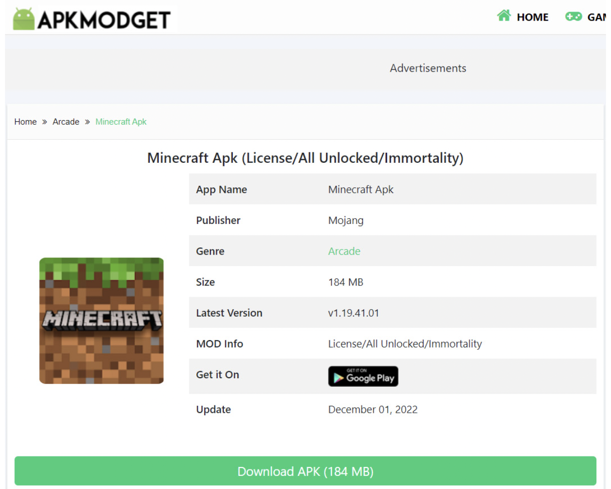 cara download minecraft bayar jadi gratis 2024