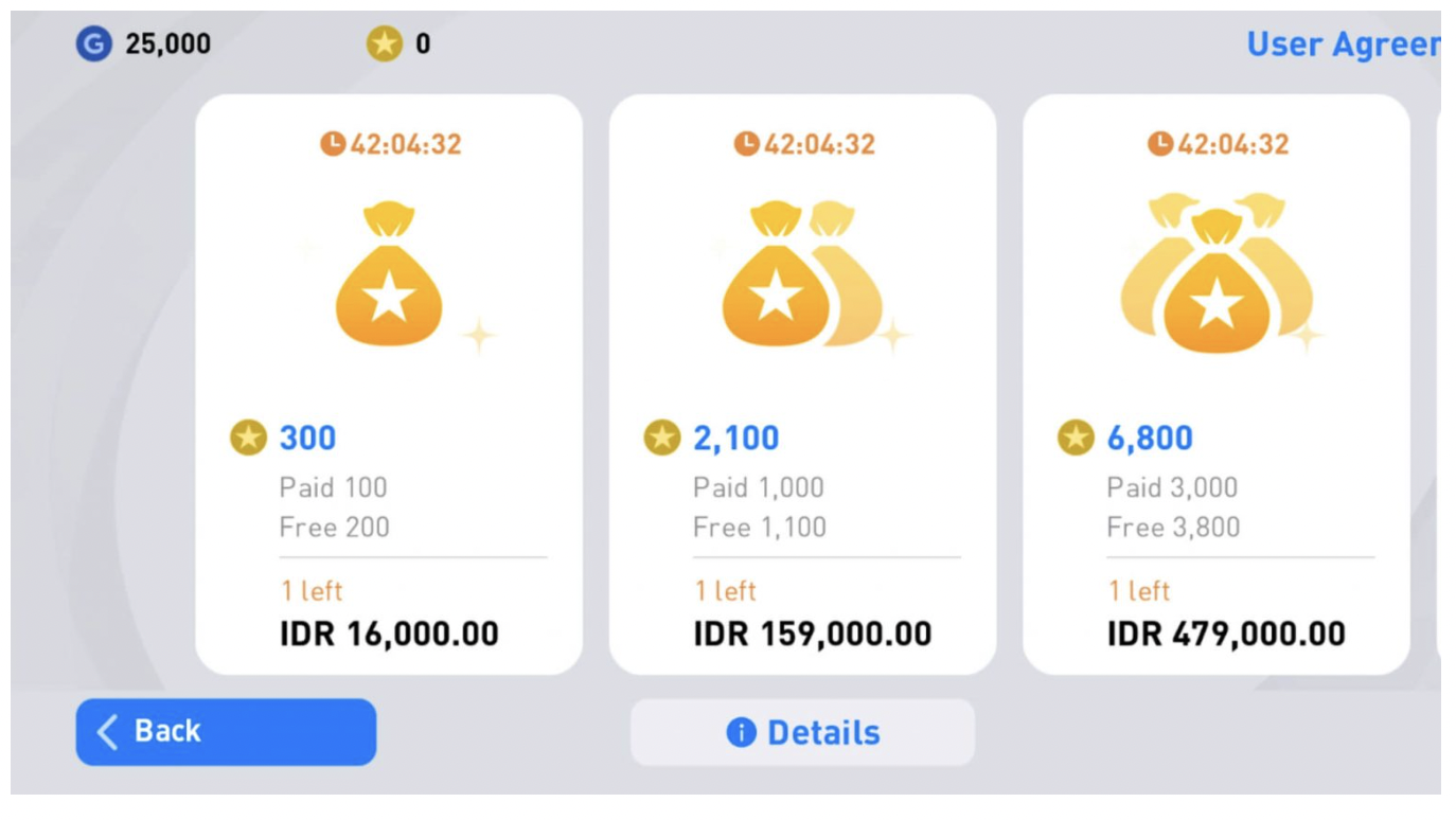 top up efootball mobile